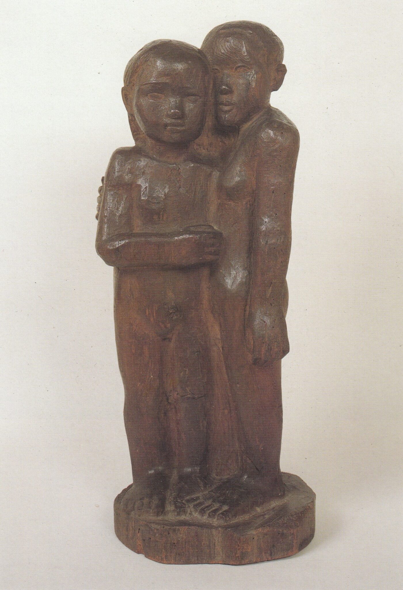 新海竹蔵《姉妹》1924年　山形美術館蔵